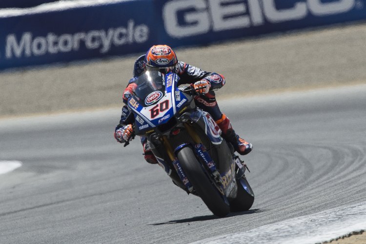 Michael van der Mark fuhr in Laguna Seca einen soliden zweiten Lauf