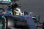 Hamiltons Mercedes mit neu angeordneten TV-Kameras