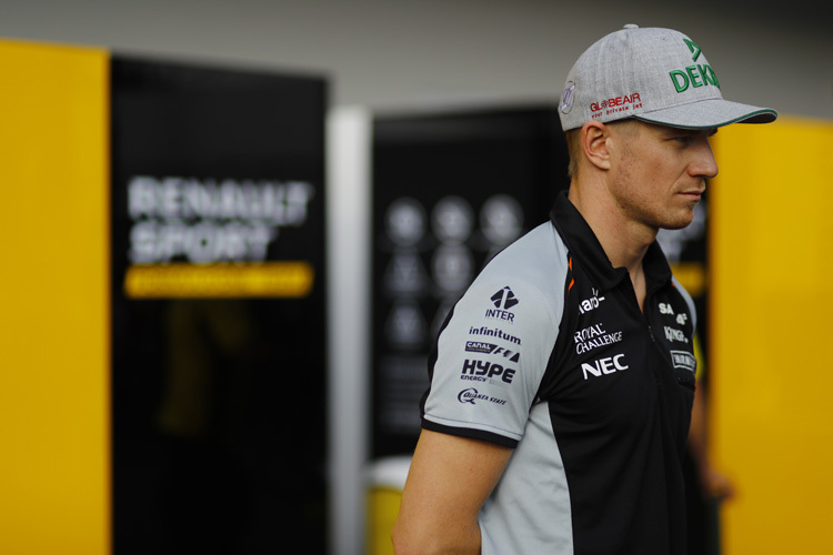 Nico Hülkenberg: «Ich werde die Daten und Infos übers 2017er-Auto erst nach der Saison bekommen»