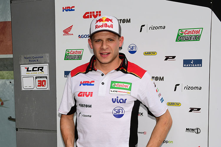 Stefan Bradl heute im Paddock beim Malaysia-GP 2018