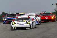 Porsche lag in Kanada bis auf fünf Runden immer an der Spitze