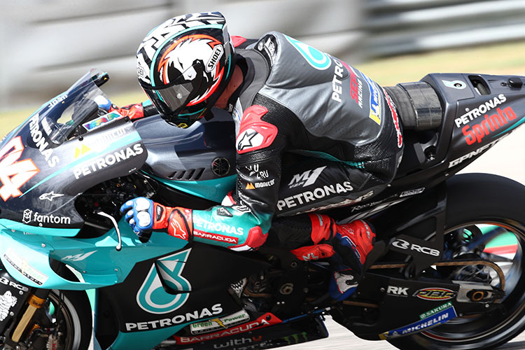 Andrea Dovizioso auf der Petronas-Yamaha