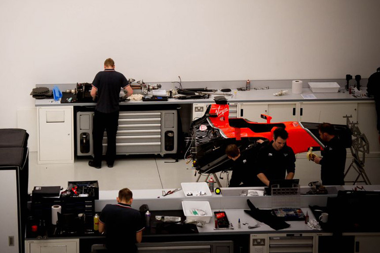 Im früheren Marussia-Werk wird bald Haas F1 arbeiten