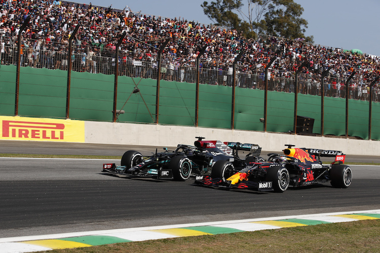Lewis Hamilton sicherte sich den Sieg in Brasilien
