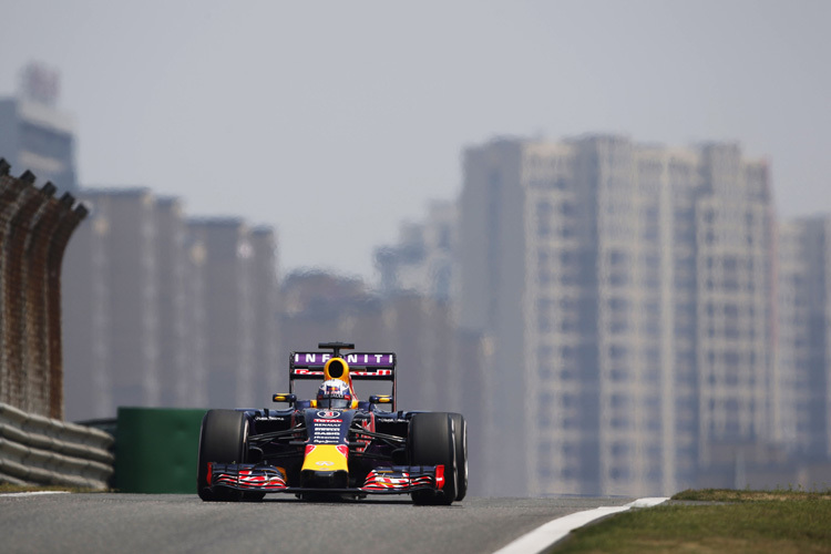 Daniel Ricciardo in Shanghai