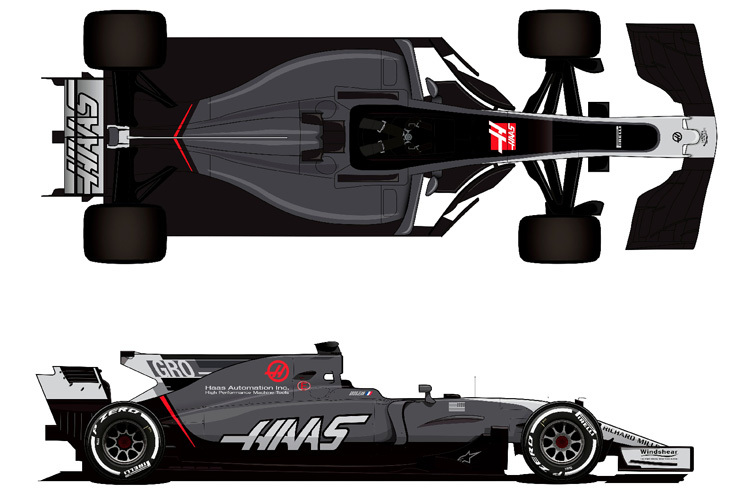 So sieht der Haas-Renner ab Monaco aus