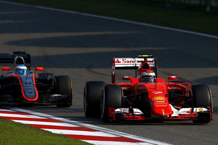 Kimi Räikkönen erklärte nach dem China-GP: «Das war heute wohl das Maximum»