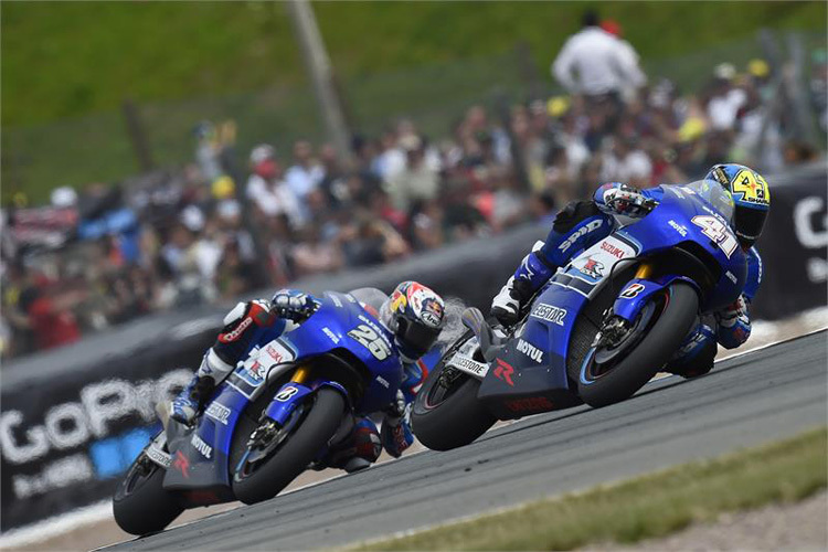 Aleix Espargaró (41) gegen Maverick Vinales