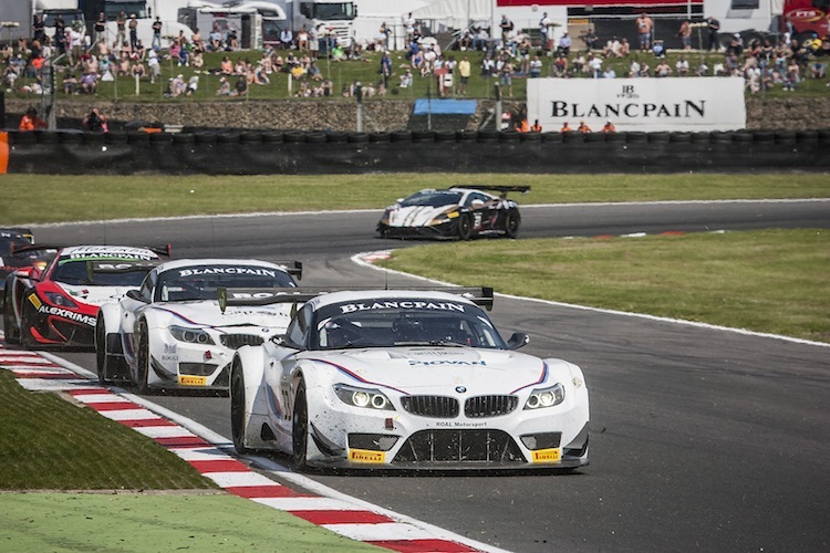 Zanardi in seinem Z4 GT3 in Brands Hatch