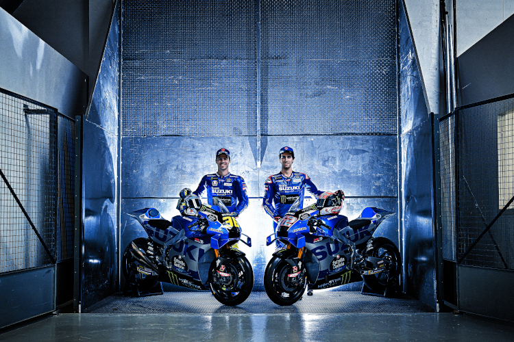 Joan Mir und Alex Rins im 2022er-Look