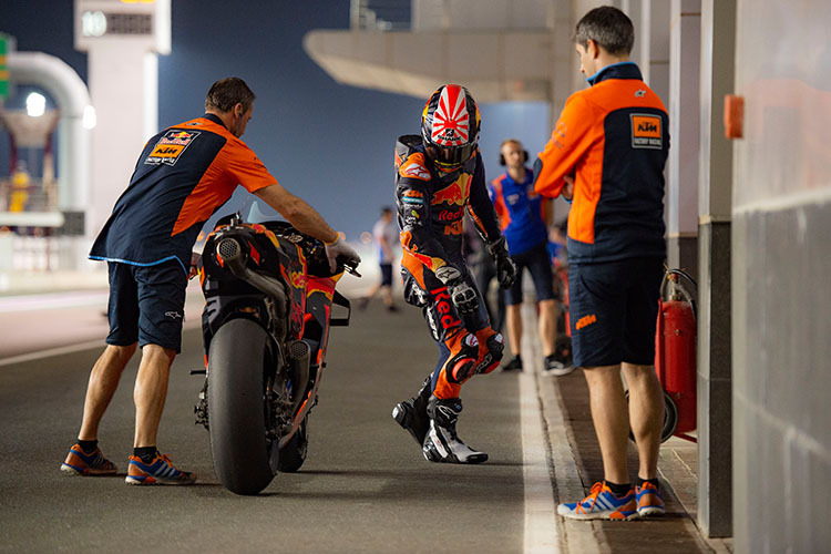 Johann Zarco auf dem Losail Circuit