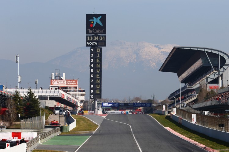 Die DTM testet in Barcelona