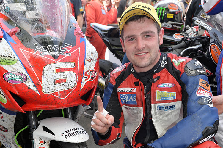 Michael Dunlop: Müssen Fans auf diese Pose 2014 verzichten?