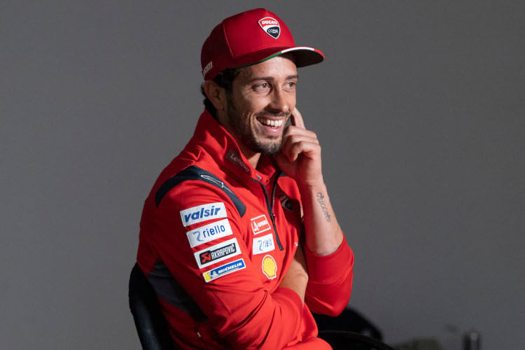 Andrea Dovizioso musste viele Fragen beantworten