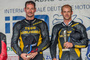Zwei Rennen vor Schluß wurden Markus Schlosser (l.) und Thomas Hofer (r.) Meister bei den Sidecars
