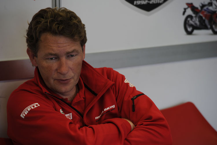 Honda-Teammanager Ronald ten Kate