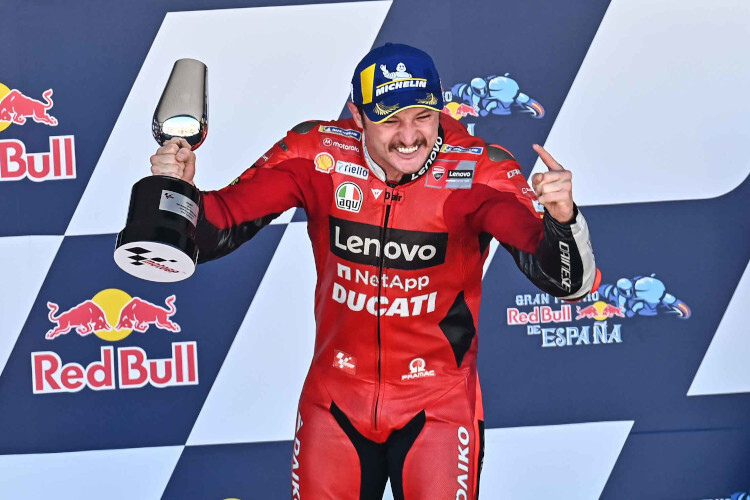 Jack Miller bejubelte in Jerez einen emotionalen MotoGP-Sieg