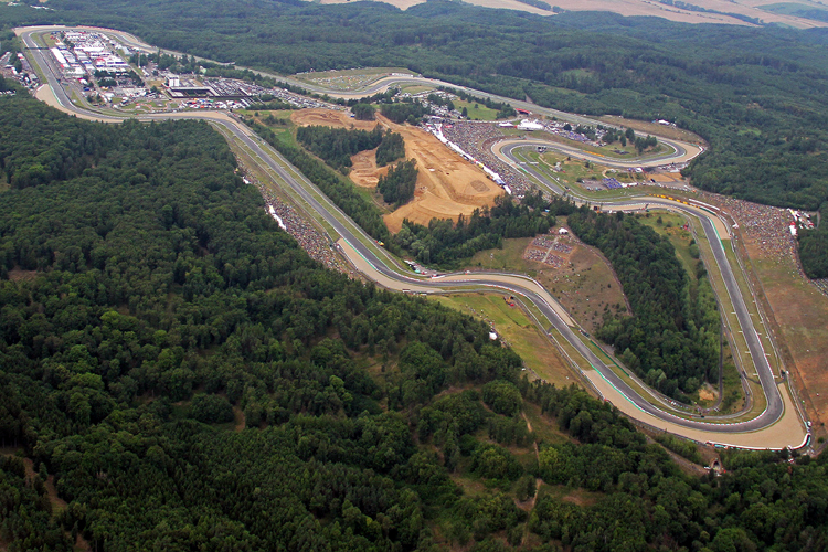 Das Automotodrom in Brno (Masaryk-Ring)