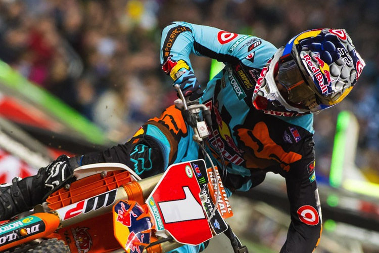 Ryan Dungey gewinnt in Santa Clara