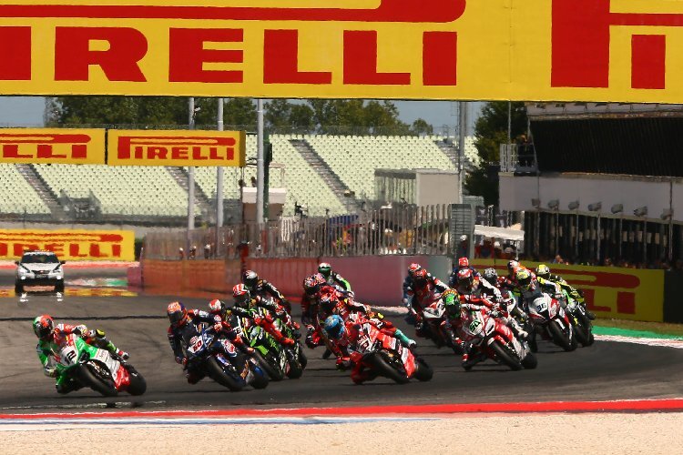 Der zweite Lauf der Superbike-WM bildet den Abschluss des Rennwochenendes