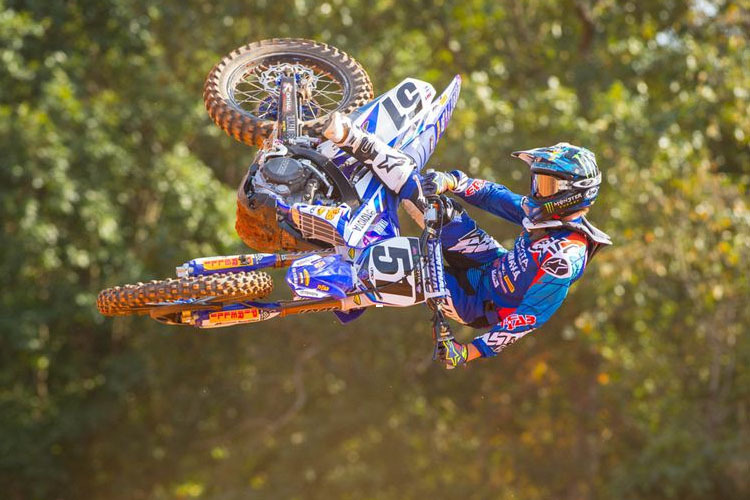 Justin Barcia ist bekannt durch seine extremen Flugmanöver