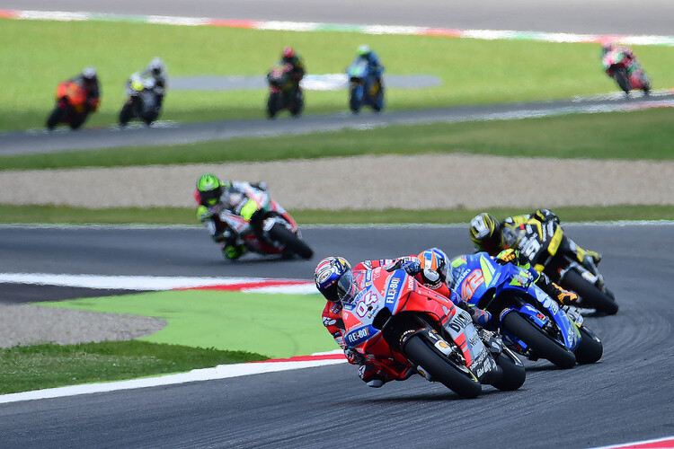 Andrea Dovizioso musste sich in Mugello mit Platz 2 zufriedengeben