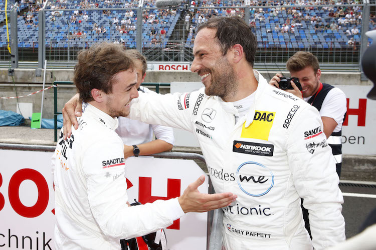 Gary Paffett und Lucas Auer