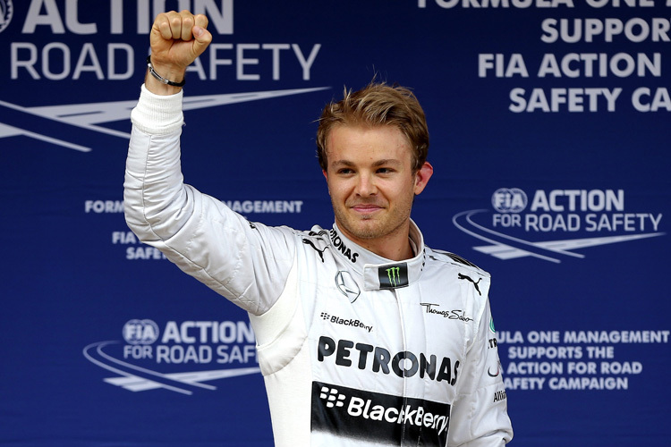 Nico Rosberg will wieder jubeln wie hier in Spanien
