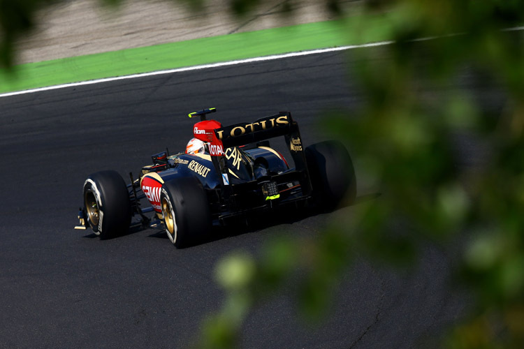 In Topform: Romain Grosjean war im dritten freien Training zum Ungarn-GP konstant schnell