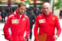 Sebastian Vettel und Jock Clear