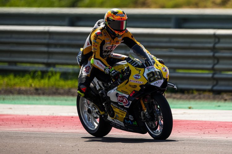 Andrea Iannone beim Cremona-Test