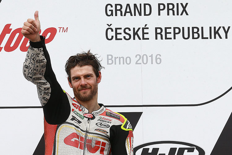 Cal Crutchlow siegte 2016 in Brünn und auf Phillip Island