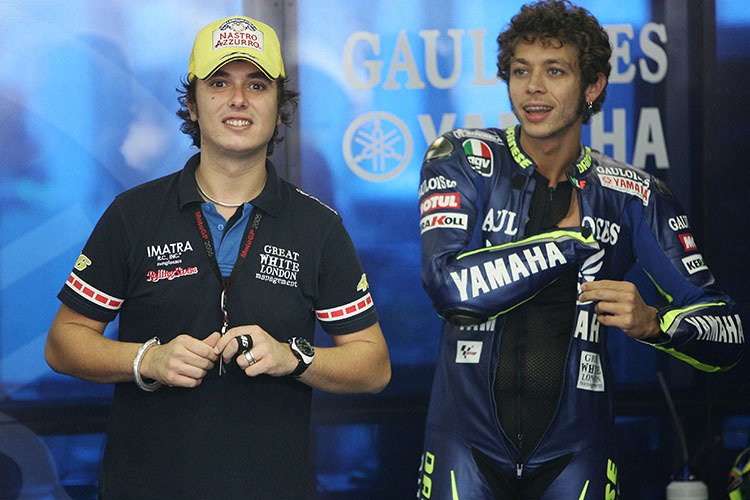 2005 feierten Uccio und Rossi den zweiten MotoGP-Titel mit Yamaha