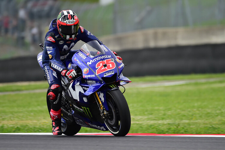 Maverick Viñales auf der Yamaha M1