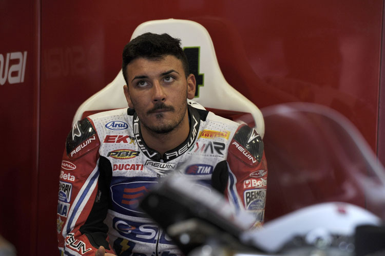 Davide Giugliano 2012 bei Althea-Ducati