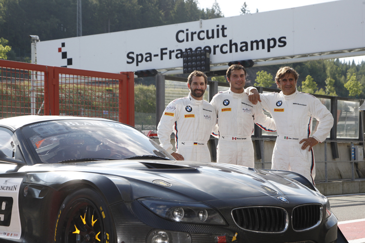 BMW-Dreamteam aus Zanardi, Glock und Spengler