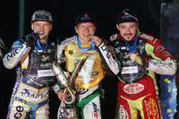 Die Top-3 der EM 2017: Artem Laguta, Andrejs Lebedevs und Vaclav Milik (v.l.)