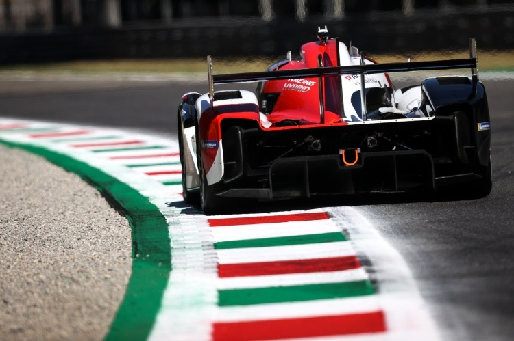 Heck des Toyota GR010 Hybird in Monza