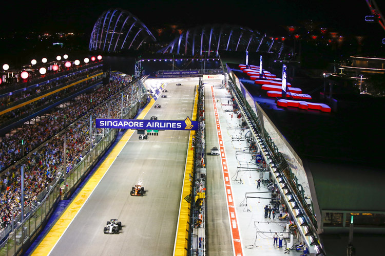 Der GP lockte viele Besucher nach Singapur