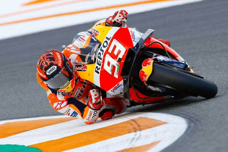 Marc Márquez auf seiner neuen Honda