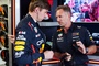 Max Verstappen und Christian Horner in Miami