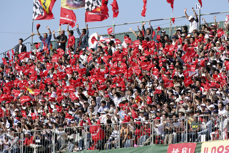 In Suzuka ist immer volles Haus