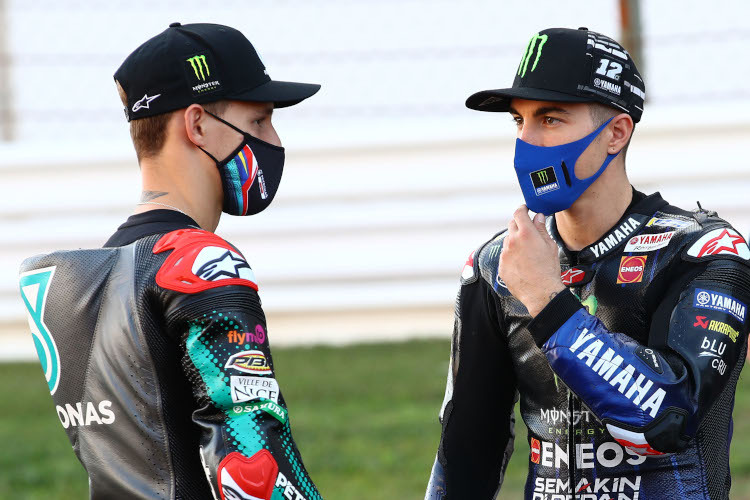 Fabio Quartararo und Maverick Viñales bilden 2021 das Werksteam