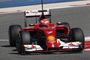 Kimi Räikkönen als sein Ferrari noch intakt war
