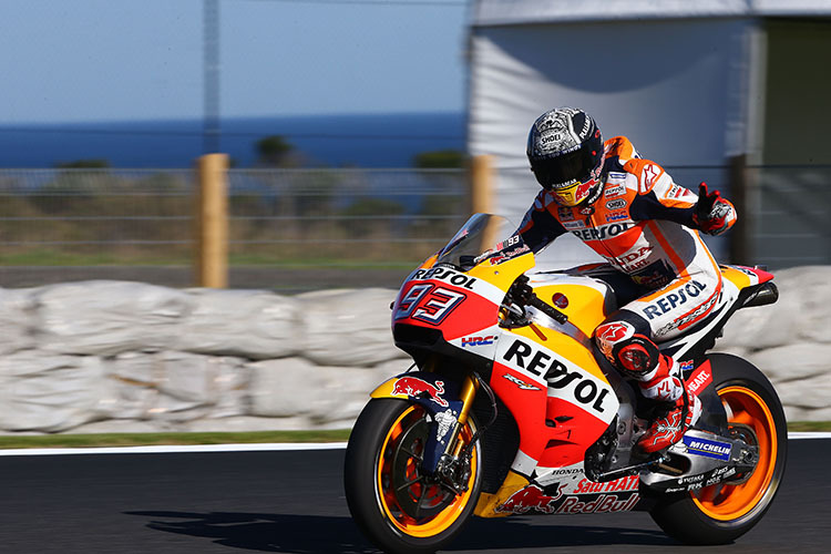 Marc Márquez auf Phillip Island