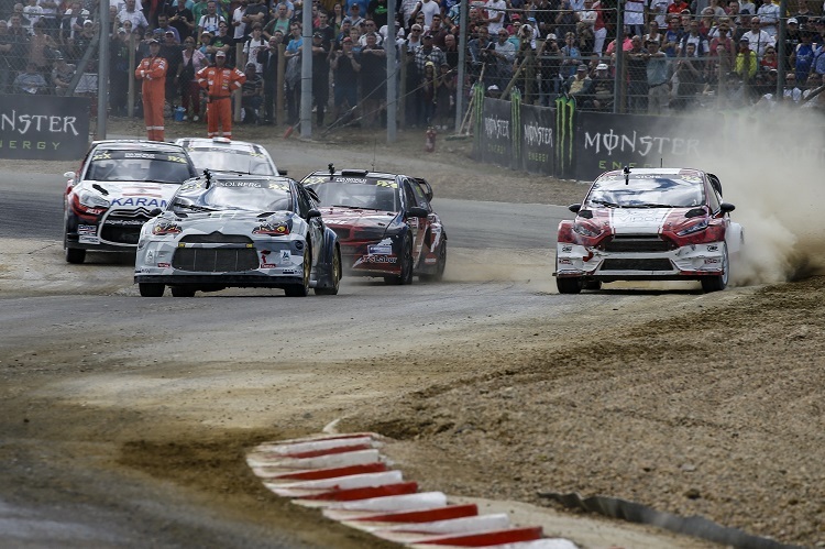 Manfred Stohl vor Petter Solberg in Frankreich