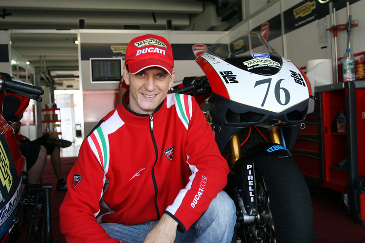 Günther Knobloch will schnellster Ducati-Pilot werden.