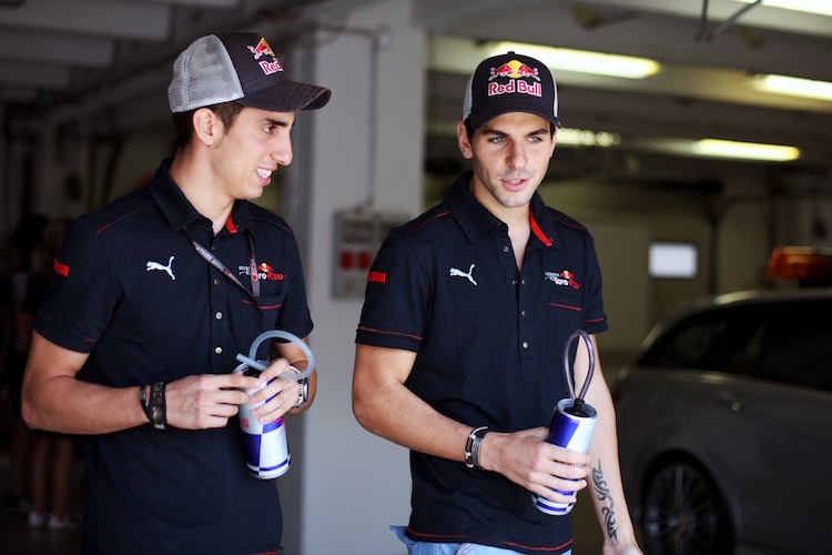 Jaime Alguersuari und Sébastien Buemi bei Toro Rosso