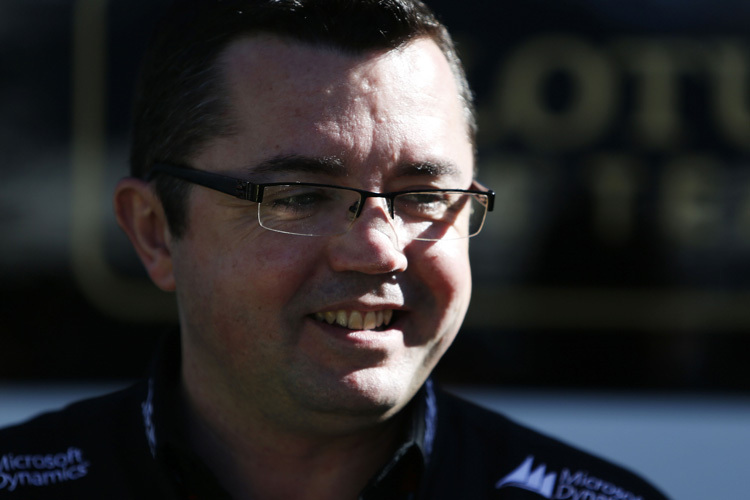 Lotus-Teamchef Eric Boullier: «Die Fahrer arbeiten für das Team, nicht das Team für die Piloten».»