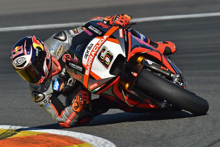 Stefan Bradl beim Michelin-Test in Valencia